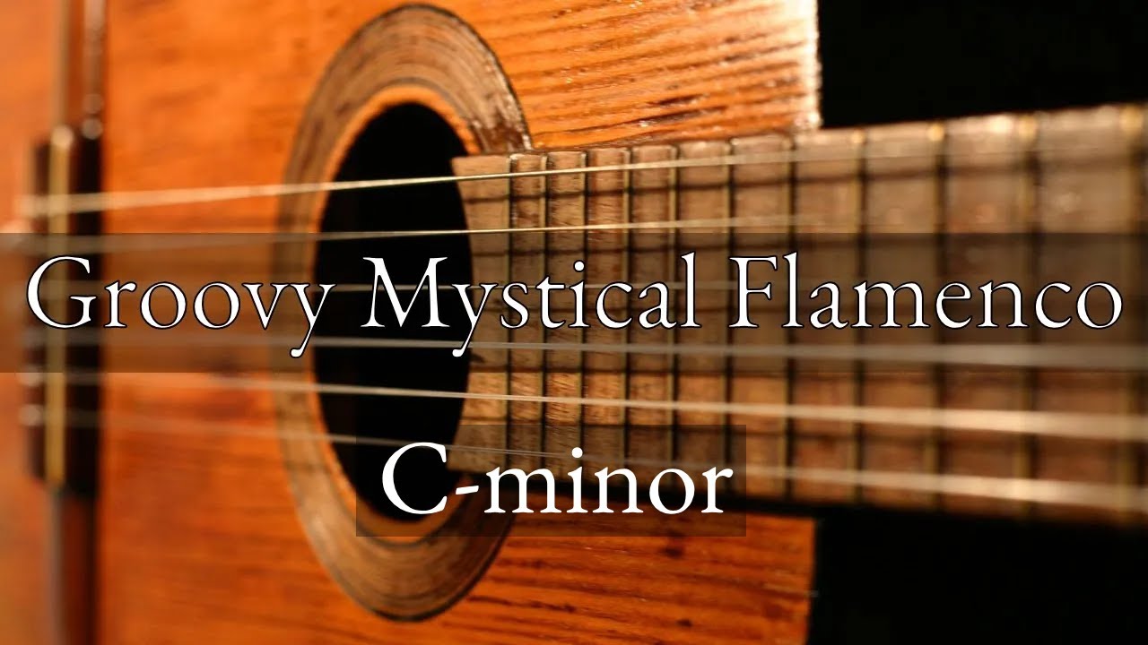 Blues Backing Track in C-minor: Groovy Mystical Flamenco