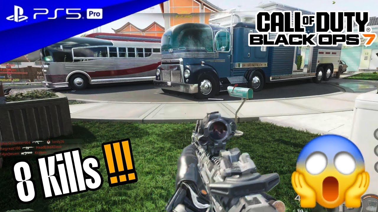 Call Of Duty Black Ops 7 Gameplay – FREE FOR ALL | 8 Kills | PS5 Pro [4K60 HDR] 