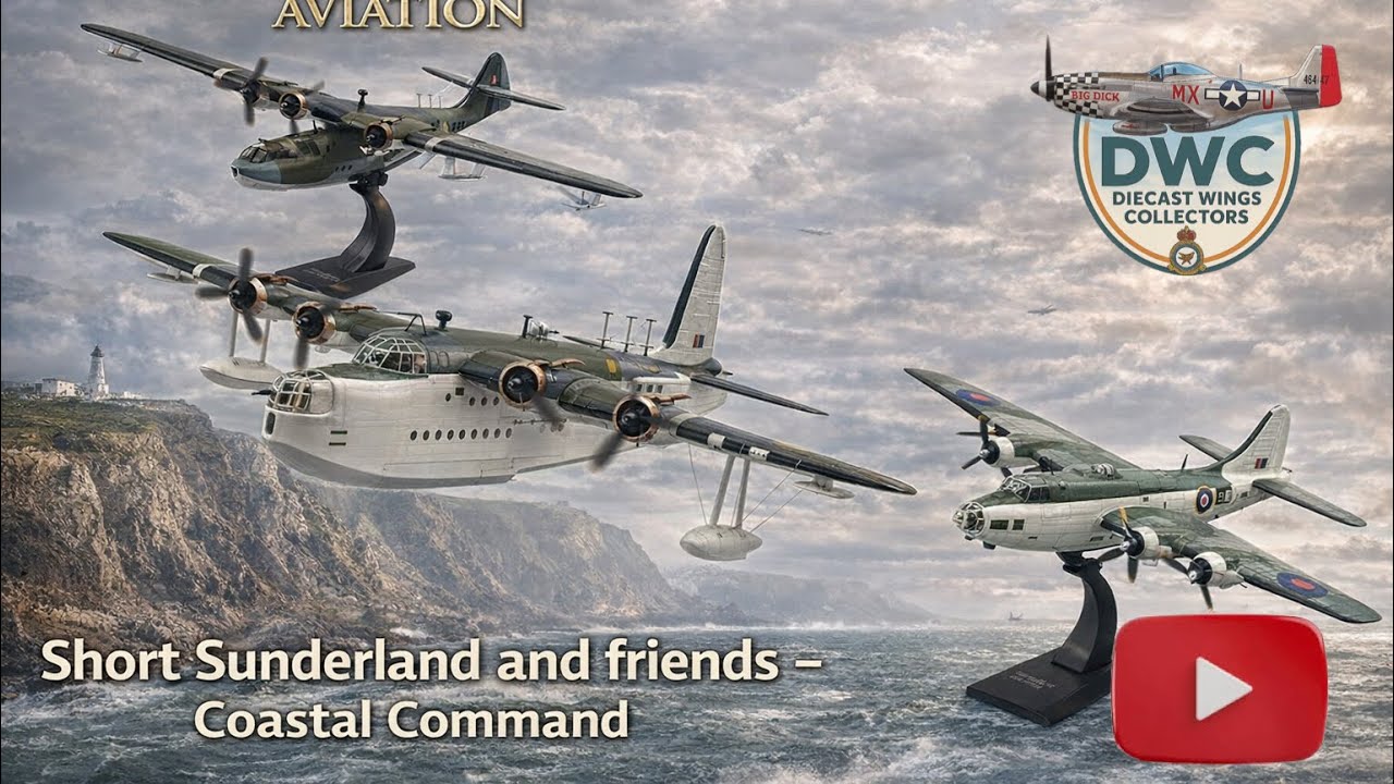 Corgi aviation Sunderland and friends