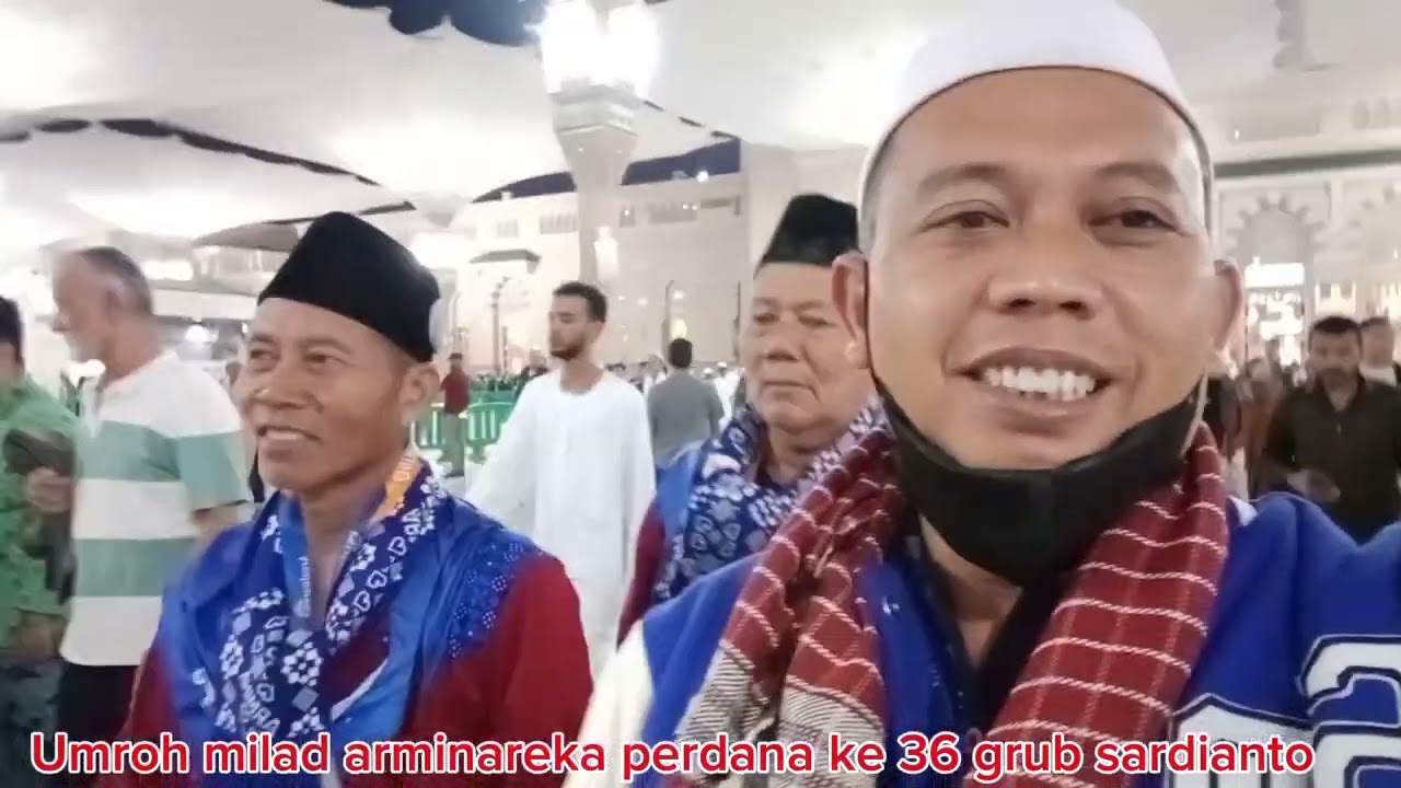 Umroh Akbar Milad Arminareka Perdana 36 Grup sardianto Blora