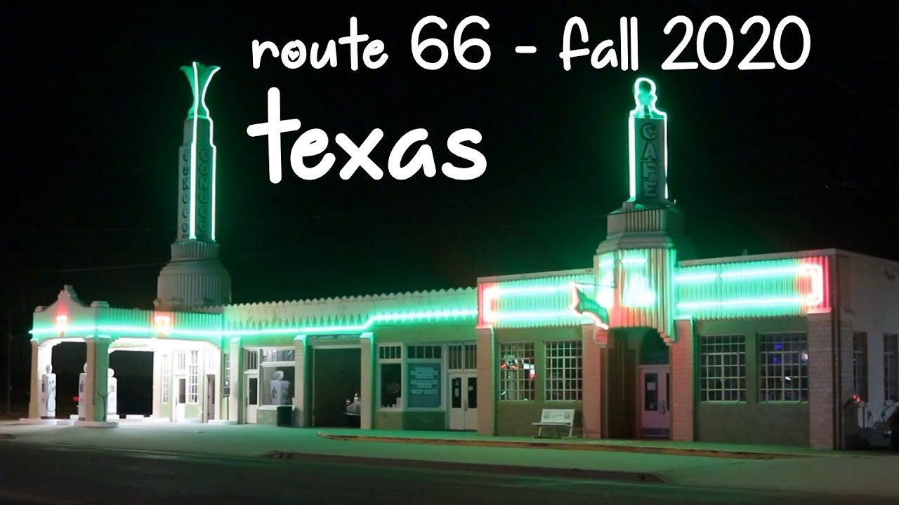 Route 66 Fall 2020, Day 1 - Texas | Shamrock to Glenrio and back