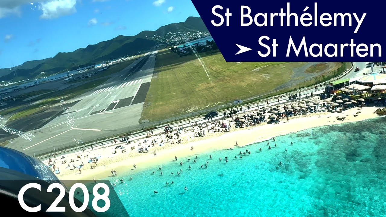C208 ST BARTH COMMUTER Saint Barthélemy ➤ Sint Maarten