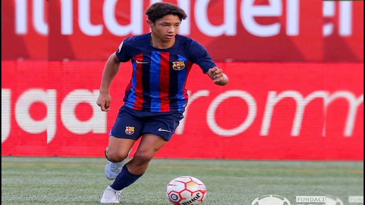 Ruslan Mba - Crazy Skills, Goals & Assists - 21/22 Alev&iacute;n A FC Barcelona (11 Years Old)