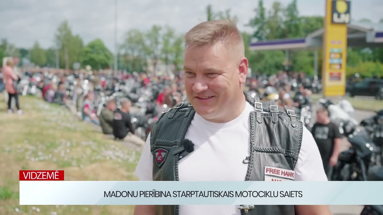 Vidzemē: “Disciplīnas, ne pārkāpumu padarīšana.” Madonu pierībina motociklu saiets