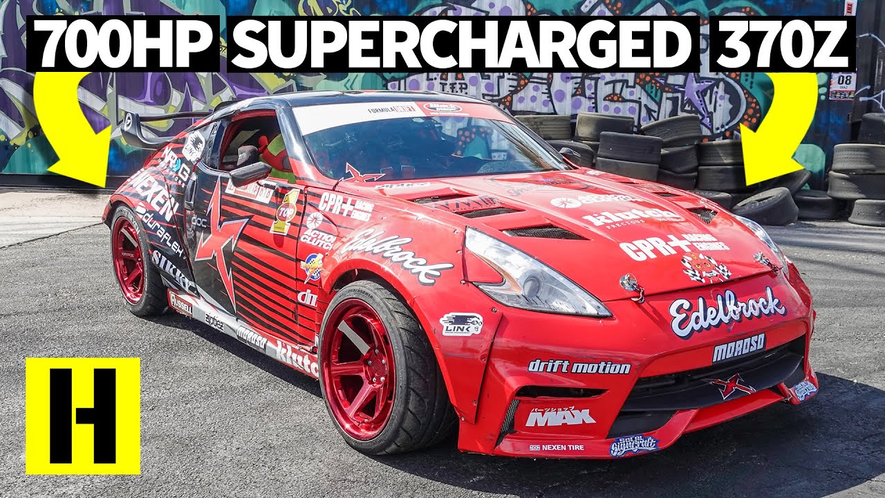 360-е на дворе? 700-сильный Nissan 370z с турбонаддувом сходит с ума