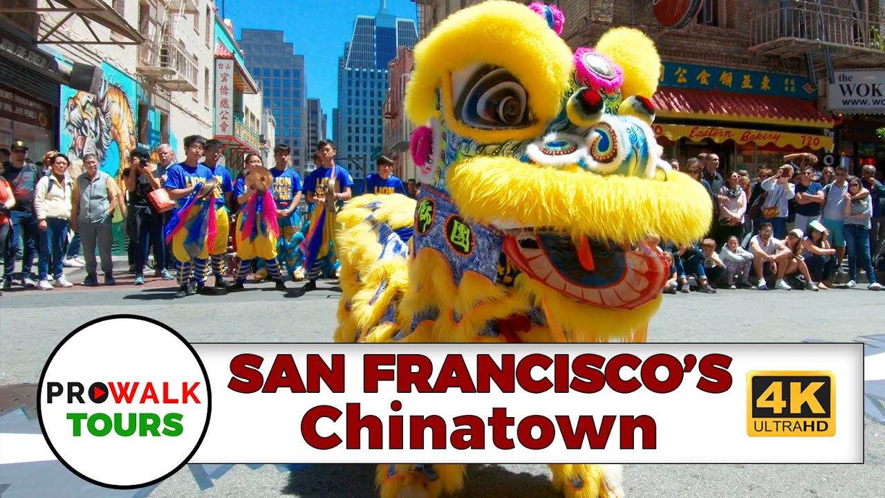 San Francisco's Chinatown Walking Tour - 4K with Captions