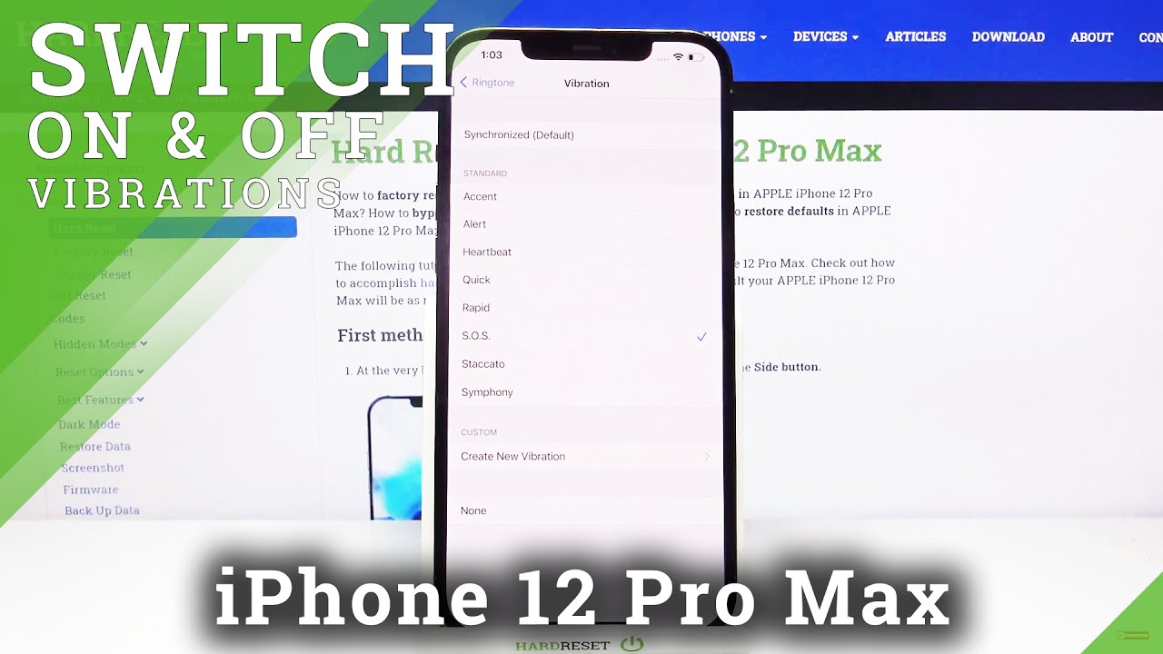 How to Change Vibration Pattern on iPhone 12 Pro Max &ndash; Set New Pattern