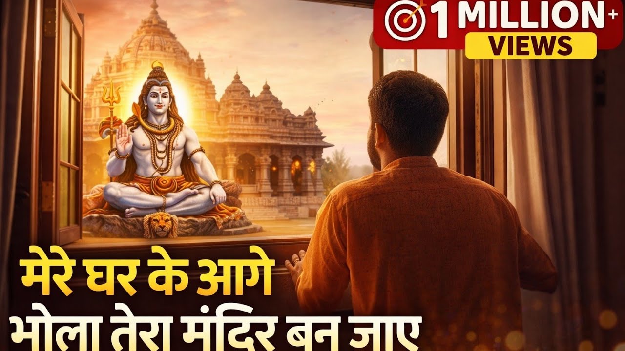 मेरे घर के आगे भोला तेरा मंदिर बन जाए | New Shiv Bhajan 2026 | Mahadev Bhajan | भोला भजन