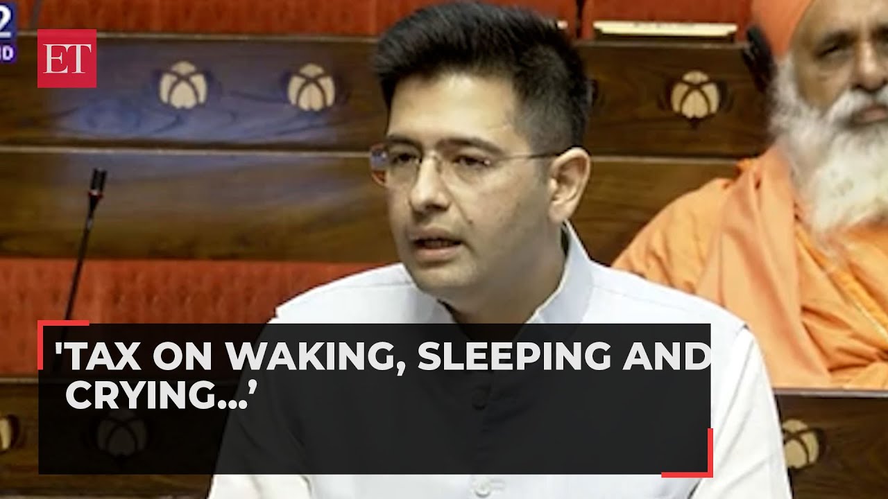 AAP’s Raghav Chadha takes dig at Modi govt over tax system: 'Tax on waking, sleeping and crying’