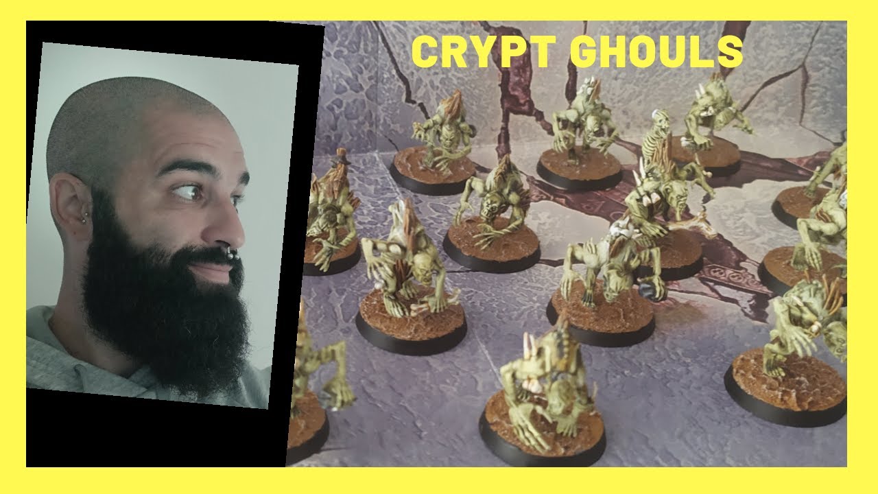 🧛 How to paint CRYPT GHOULS (30 minutes)🧛 // Como pintar ejercito FLESH EATER COURTS