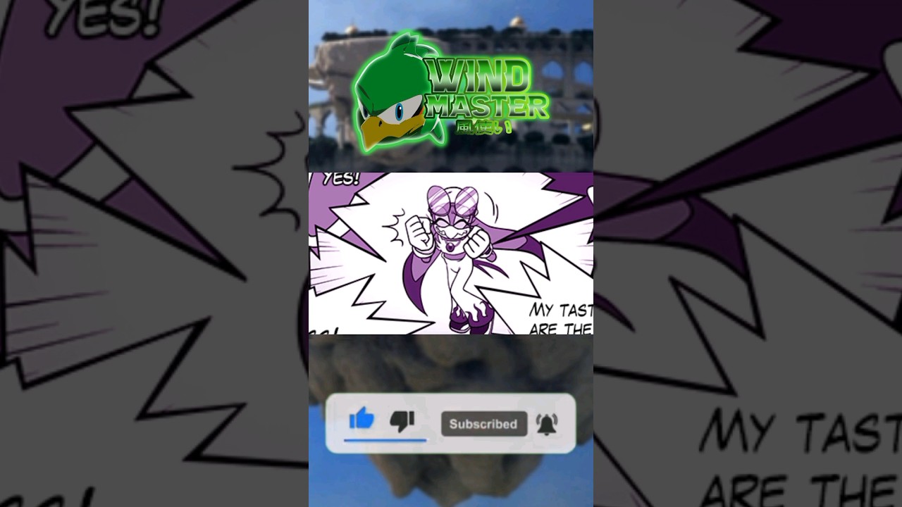 The Life Of Wave The Swallow! (ft. @jettozahoku) || Sonic Comic Dub | #sonic #shorts #sonicriders