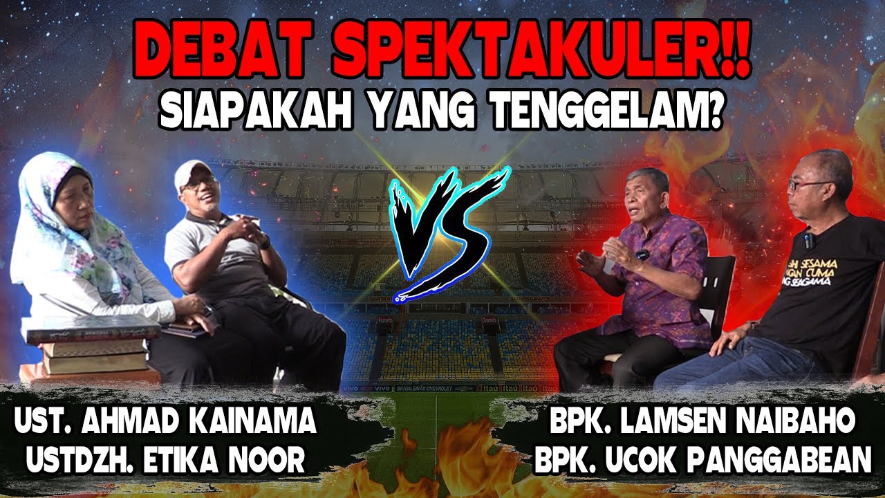 BIKIN IMAN GONCANG!! DEBAT ISLAM KRISTEN: UST. KAINAMA Vs BPK. LAMSEN NAIBAHO