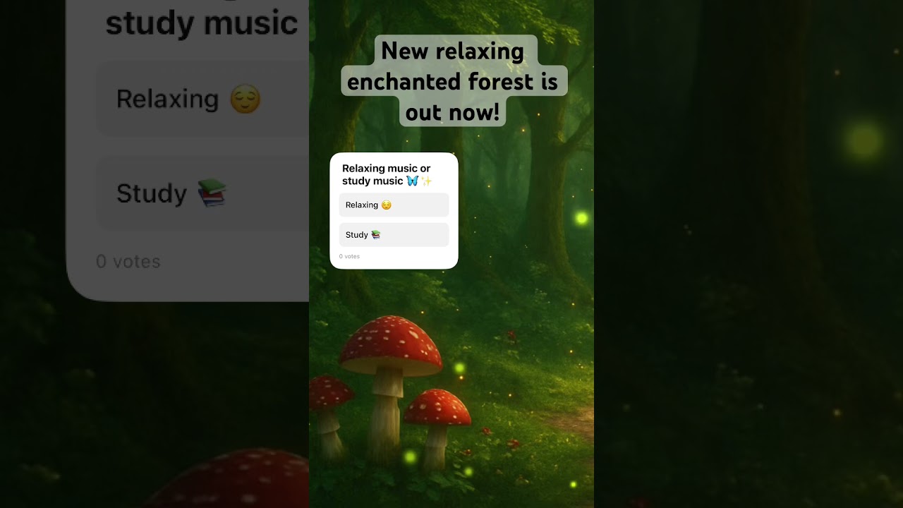Would you rather study or relaxation? 📚😌✨#magicalmelodies #studymusic #music #relaxingmusic