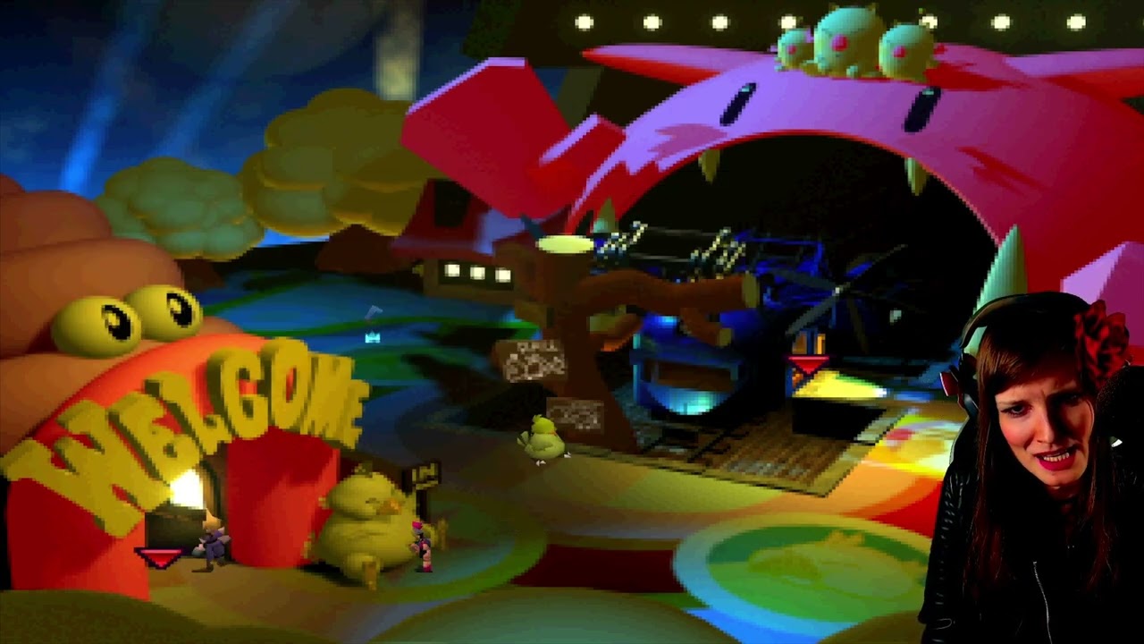 Let's Play Final Fantasy VII (PS1) [German/4K] Part 15: Gold Saucer - Aeriths Schirm bekommen