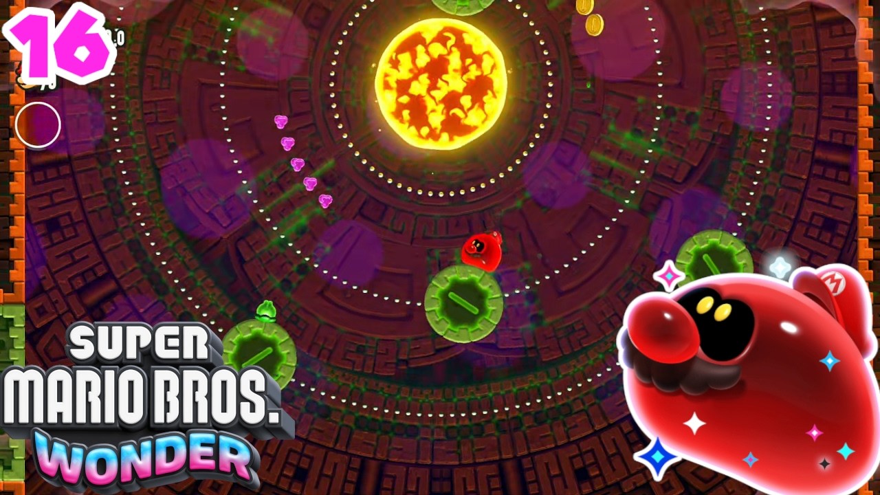 Let's Play Super Mario Bros. Wonder #16: Glibber-Mario auf Rettungs-Expedition