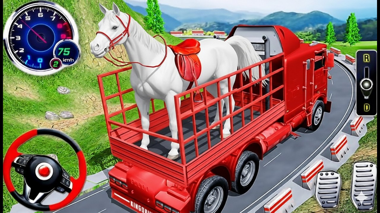 Animal Transport Truck Driving Game – Real Farm & Zoo Transporter Simulator 3D Android Gameplay