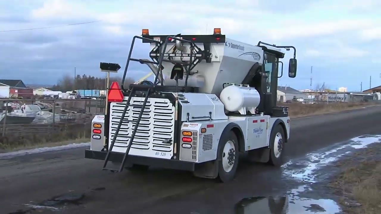 TBT News Clips: Python 5000 pot hole filler out of service, waiting for important part - Feb 6, 2022