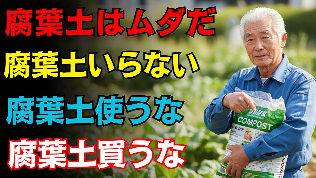 【落ち葉で極上たい肥】９９％の人が知らない、腐葉土を買う時代ほんとうに終わりました【園芸】【ガーデニング】【初心者】