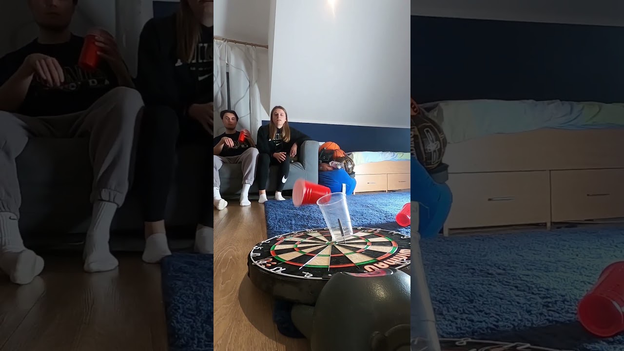 Crazy Dart TRICK SHOT 🤯