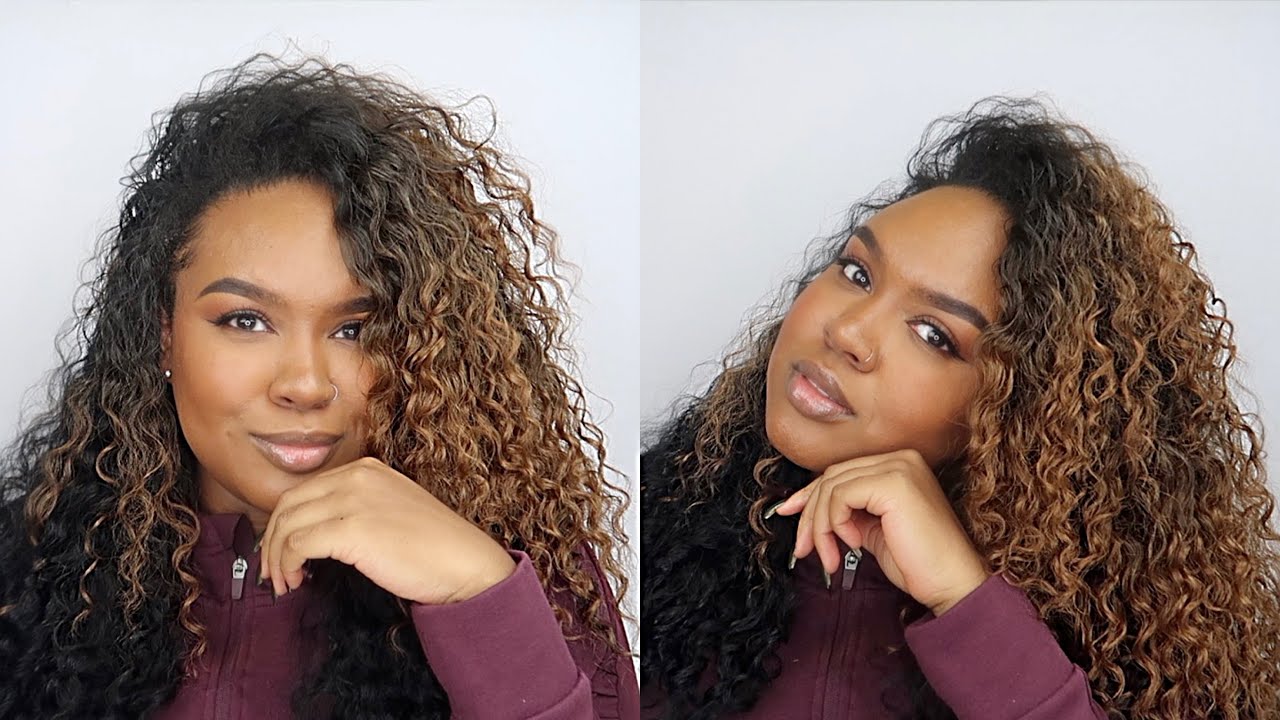 $12 OUTRE PERUVIAN HALF WIG| SPRING/SUMMER READY HAIR| 2019 WIG YOU NEED |VACATION HAIR| Hoojadaddy