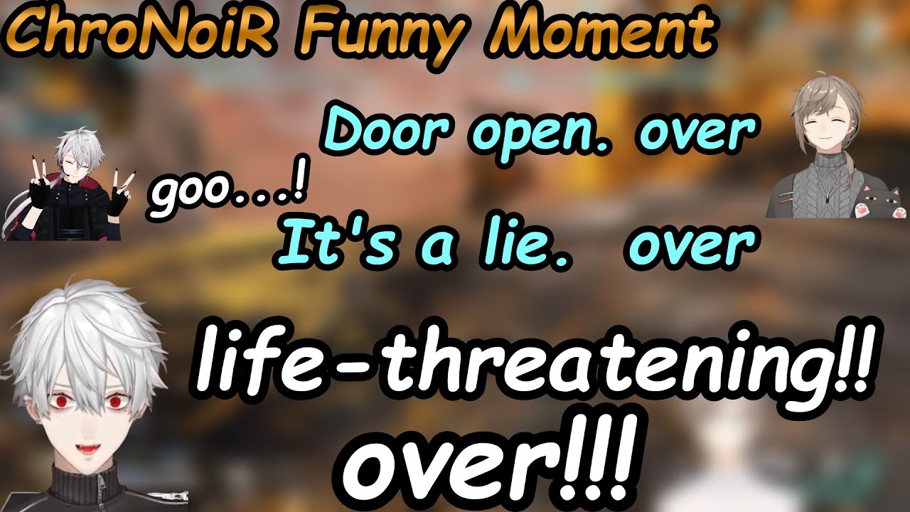 [Nijisanji/Eng sub] Kuzuha,kanae Funny Moment  [ChroNoiR/kanae/kuzuha]
