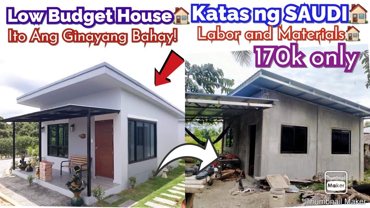 170k/LOW budget Lang ito 2/BR OFW simple dream house ng isang Kasambahay