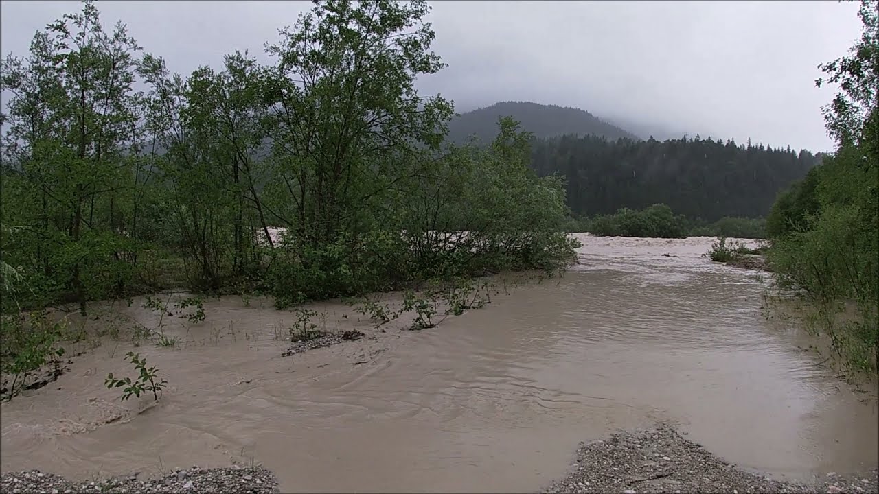 Isar nach Starkregen, Finzbachklamm uvm. | Sommerurlaub 2021 #1