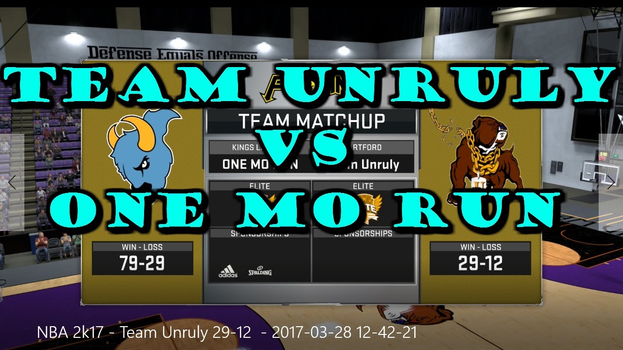 Team Unruly VS Elite 2 Squad | Just Wait Til May