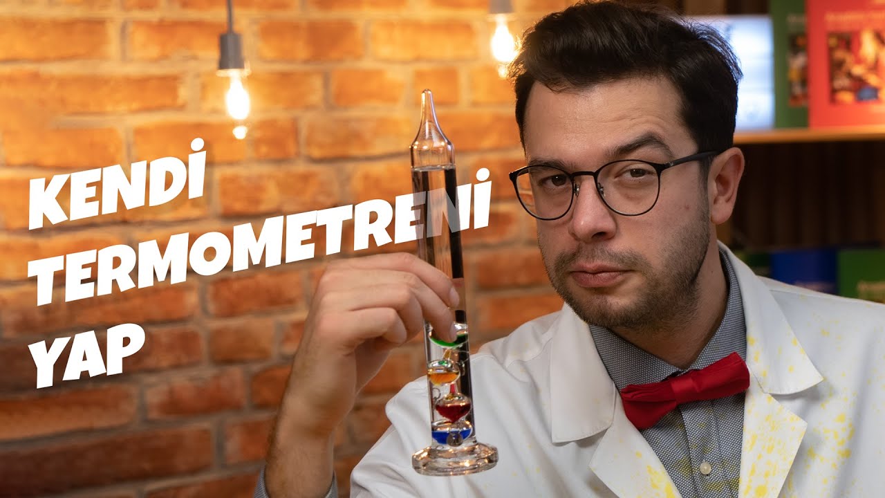 Kendi Termometremi Yaptım (Evde Deneyin)!