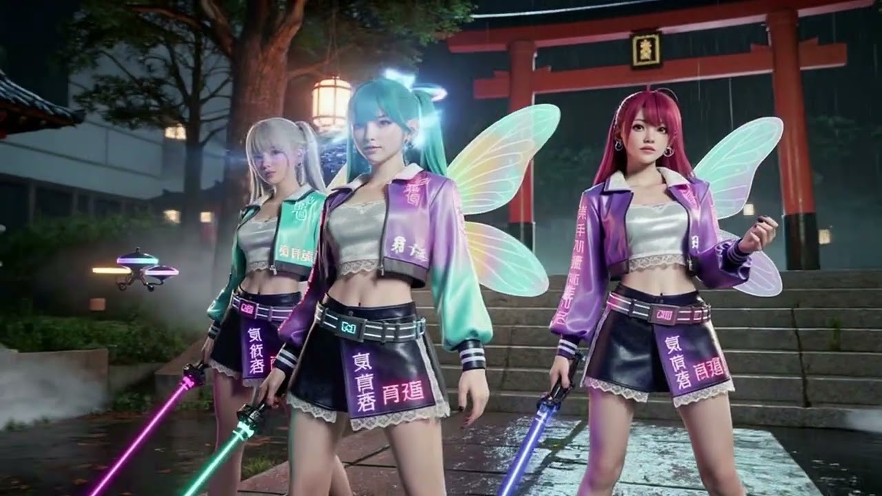 Sleep Instantly in Under 5 Minutes Neon Sakura Ritual Cyber Shrine Calm