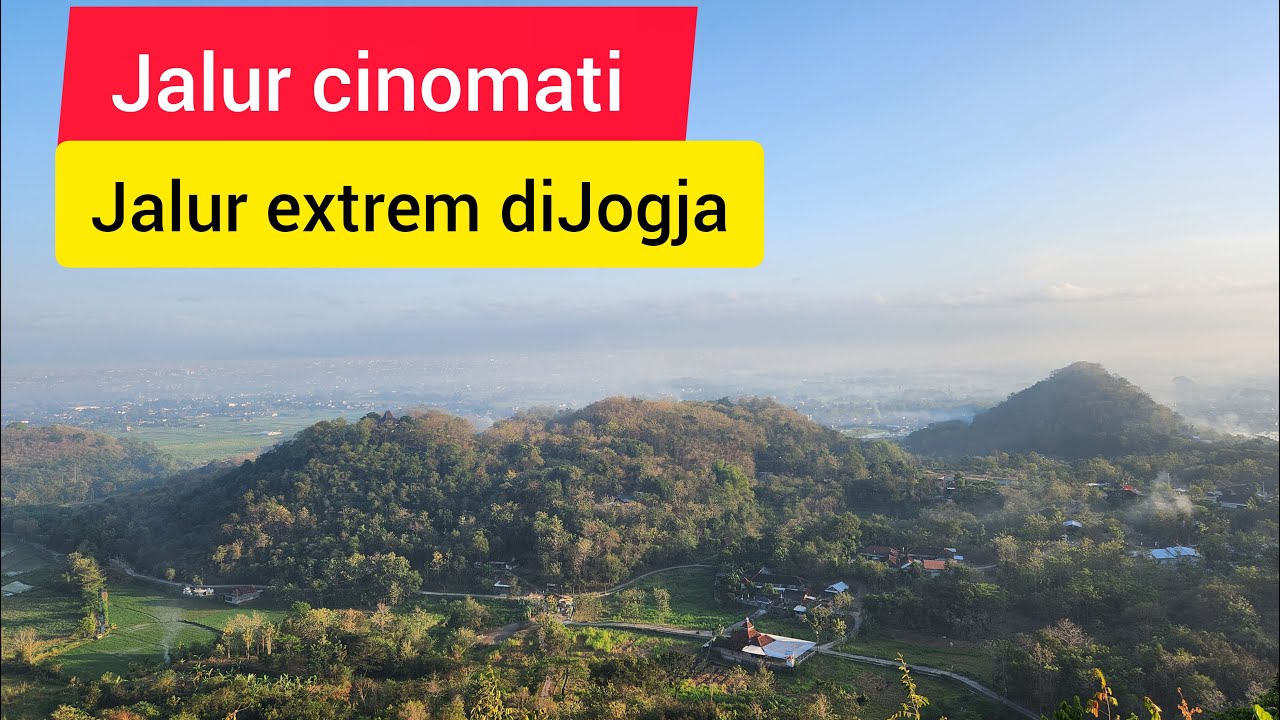 Yogyakarta 26: Motovlog ke tanjakan cinomati, jalan extrem.