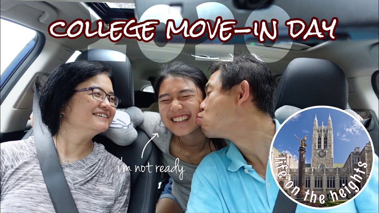 2020 COLLEGE MOVE IN DAY || itty bitty Boston College freshman edition