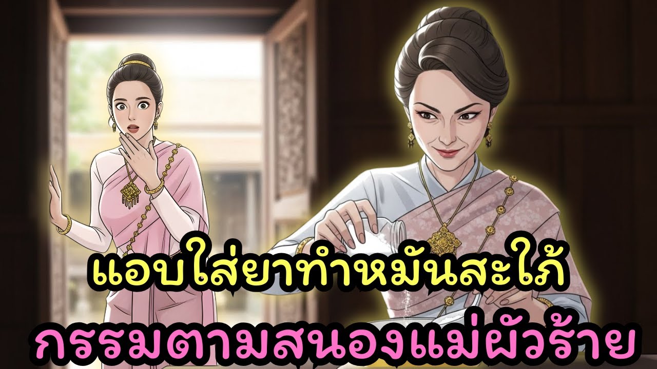 แผนร้ายแม่ผัว! แอบใส่ยาทำหมันในอาหารลูกสะใภ้ เพราะรังเกียจที่จน สุดท้ายกรรมตามสนอง