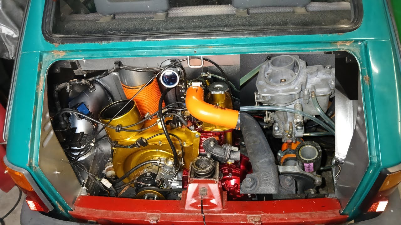 Fiat 126p turbo i 3 przepustnice na dwóch gażnikach, czy to zadziała ?