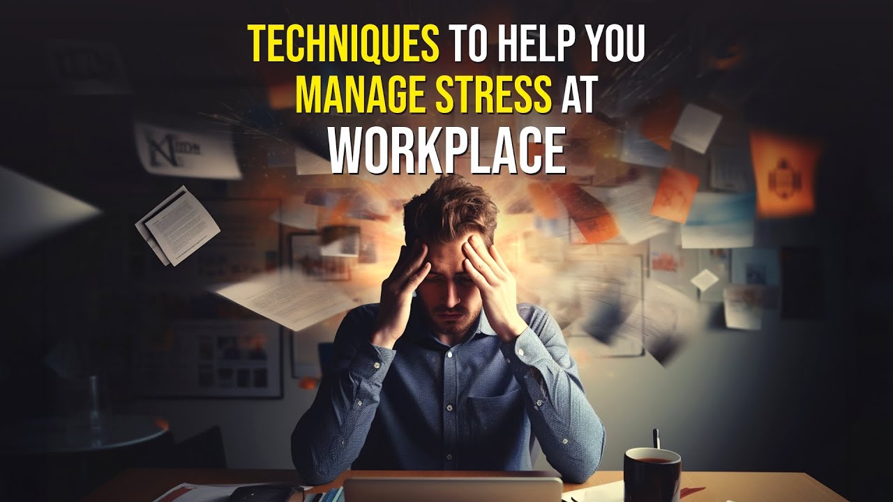 Techniques To Help You Manage Stress At Workplace | Kaleidoscope #workpressure #workplacewellness