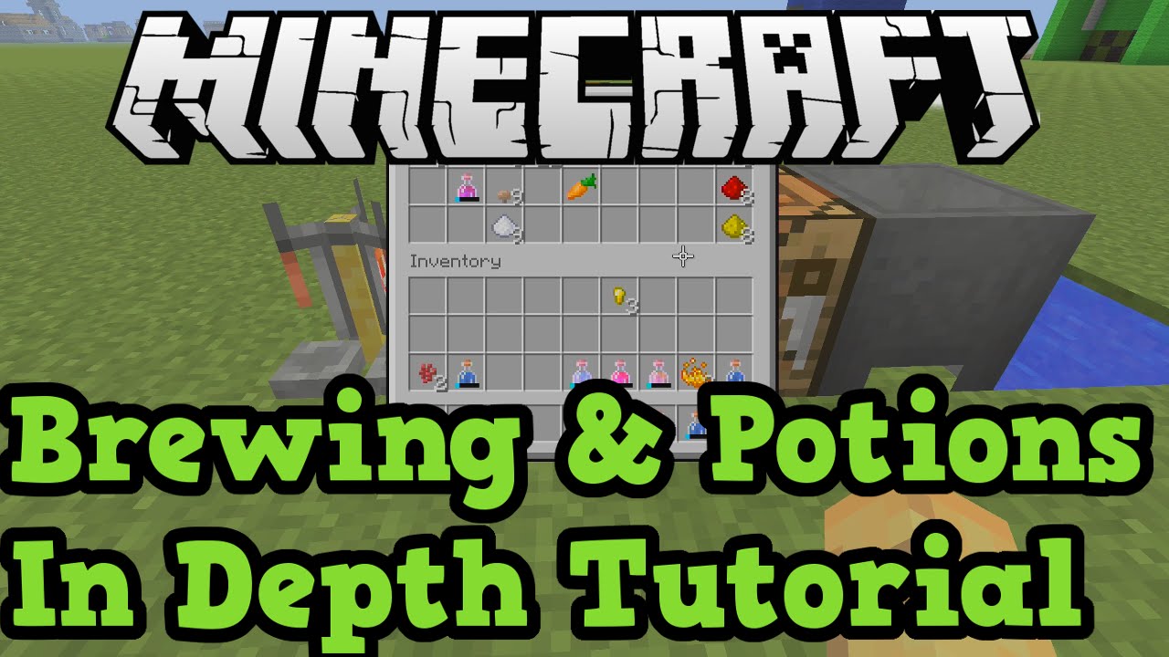 Minecraft Xbox One + PS4: Brewing Potions In Depth Tutorial