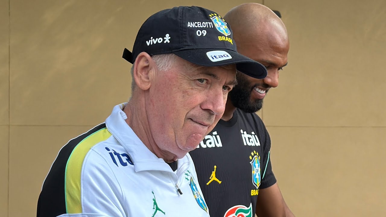 TROTE NA SELE&Ccedil;&Atilde;O! ANCELOTTI FAZ DURA COBRAN&Ccedil;A E J&Aacute; TEM 21 NOMES CERTOS NA LISTA PARA A COPA DO MUNDO