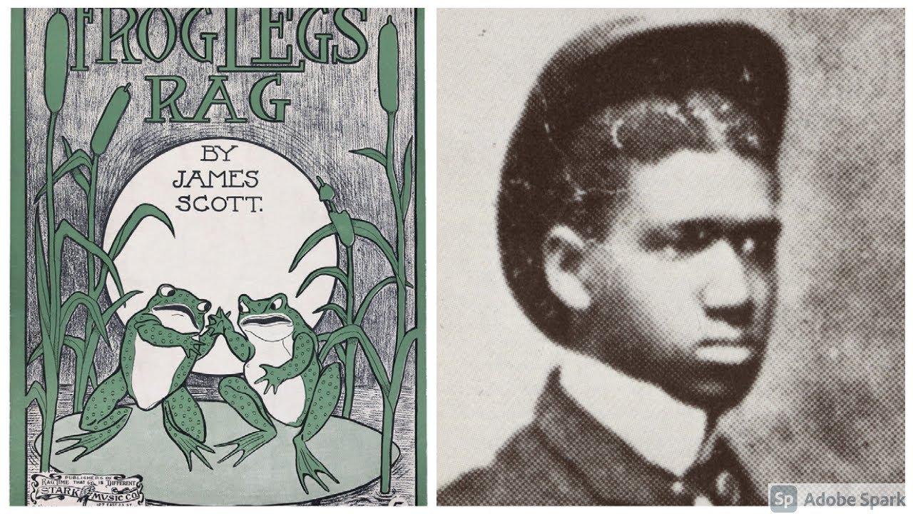 Frog Legs Rag by James Scott (1906, Ragtime Piano) (RE-UPLOAD)