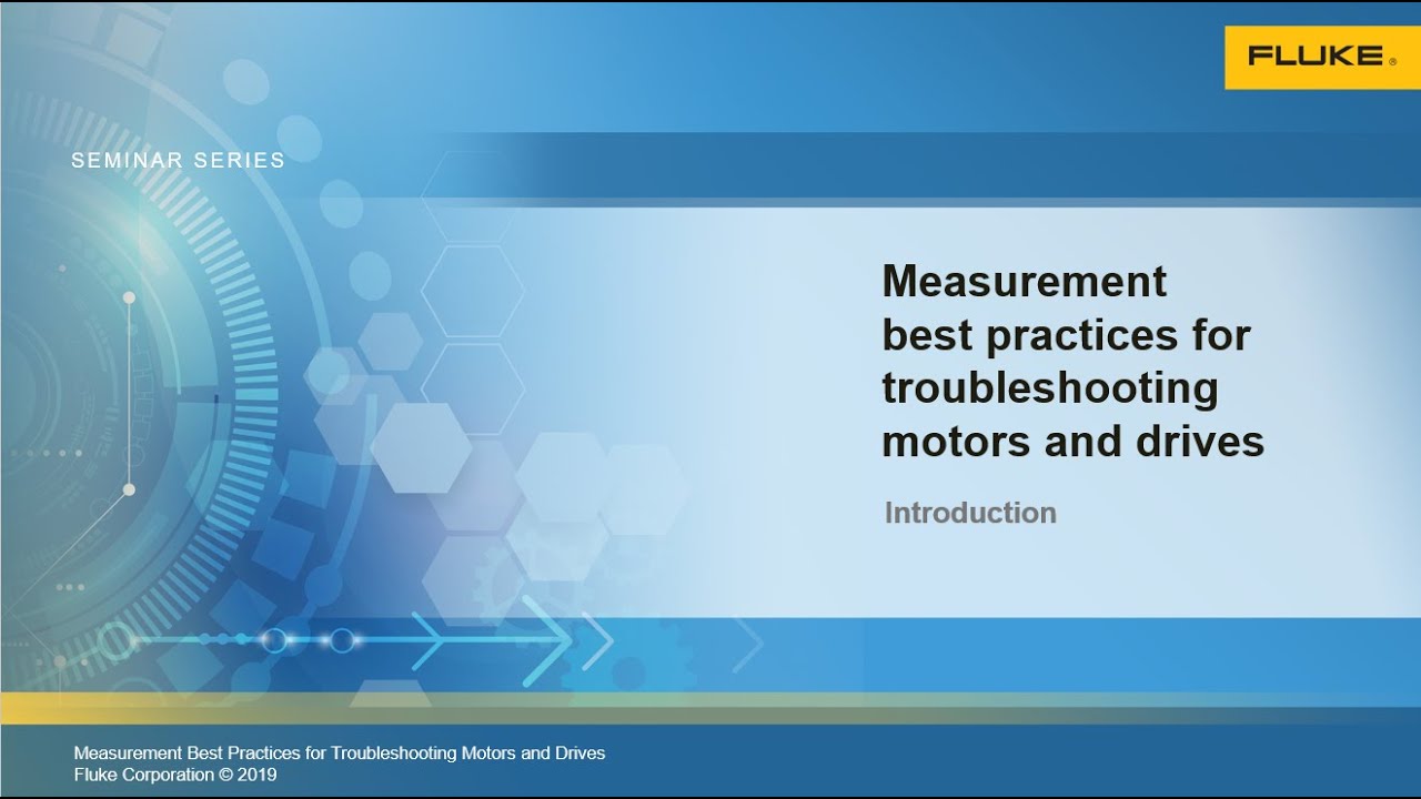 Measurement Best Practices for Troubleshooting Motors and Drives