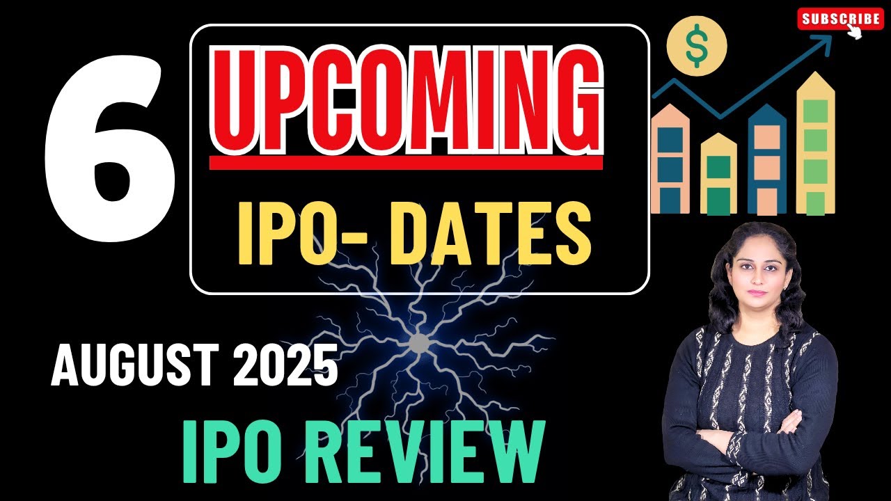 6 Upcoming IPO in August 2025 | Upcoming ipo | ipo 