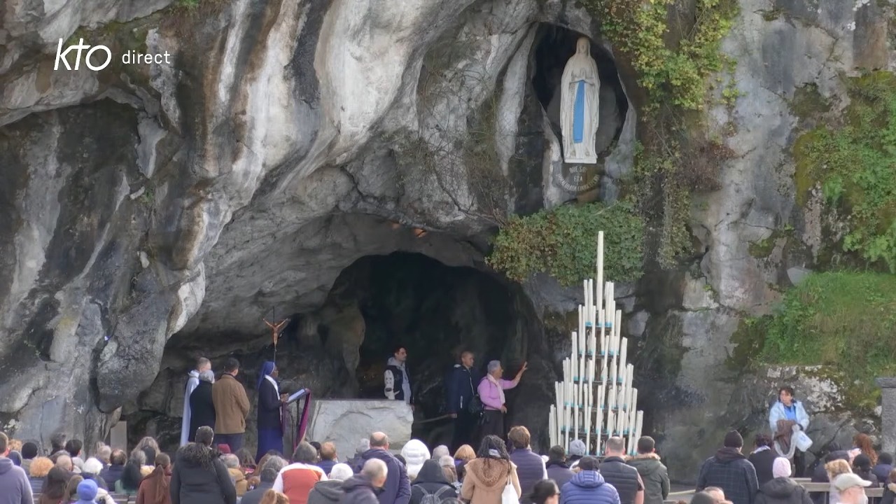 Chapelet du 18 février 2026 à Lourdes|| Mercredi des Cendres