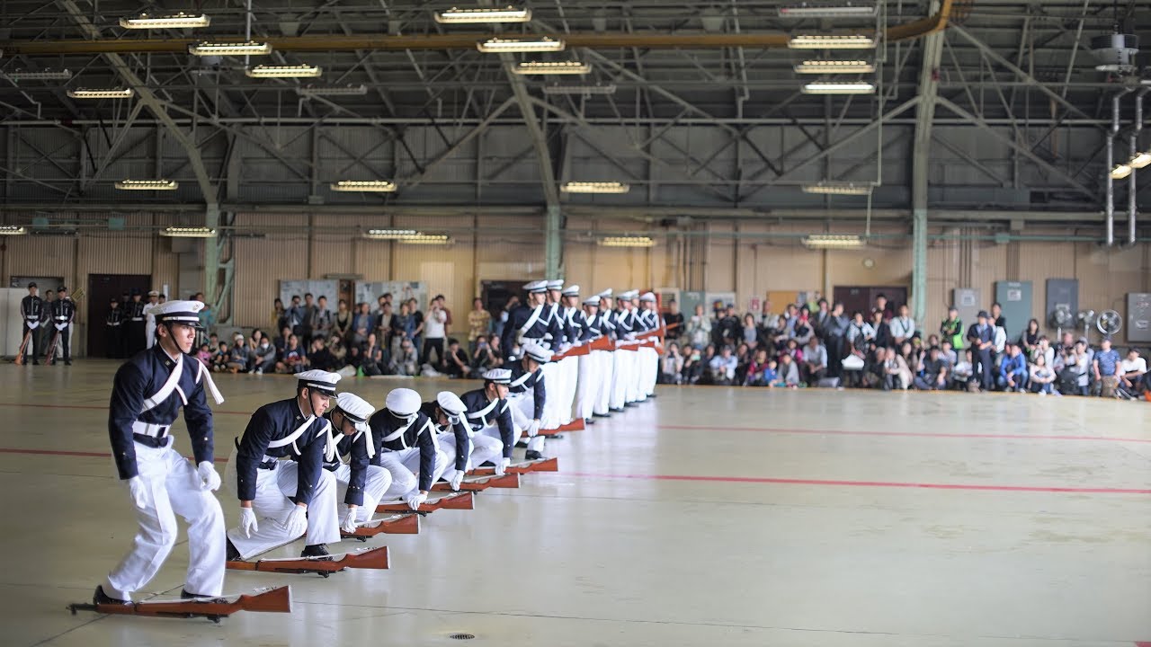 「平成30年度 横田基地友好祭」 防衛大学校儀仗隊ファンシードリル