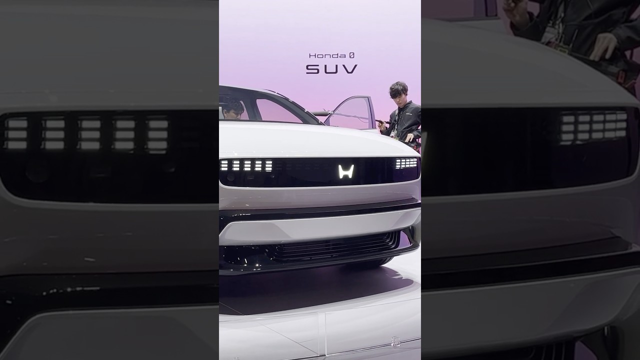 Honda 0 Series SUV and Saloon Unveiled at CES 2025: New EV Mobility by Honda
