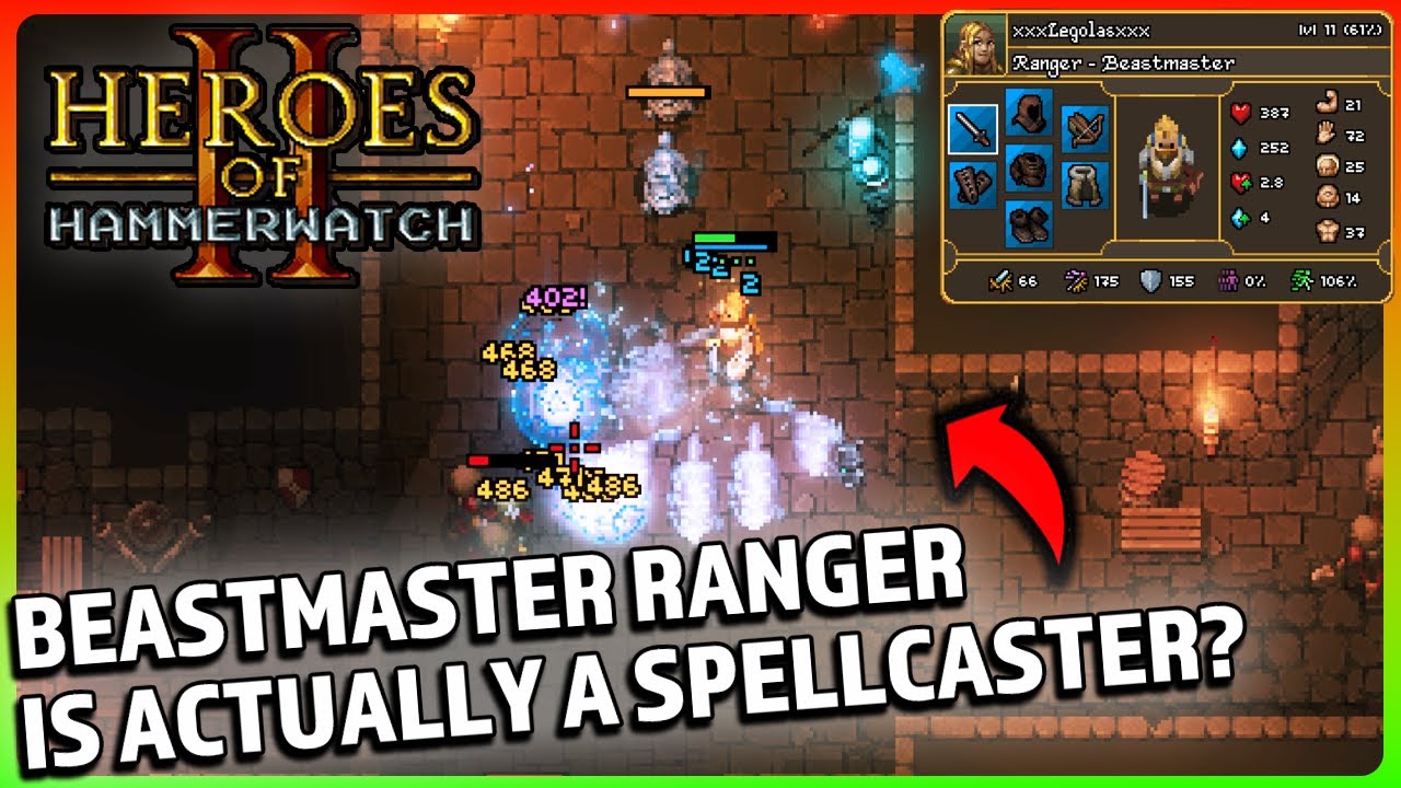 Beastmaster feels EXTREMELY POWERFUL! | Heroes of Hammerwatch 2