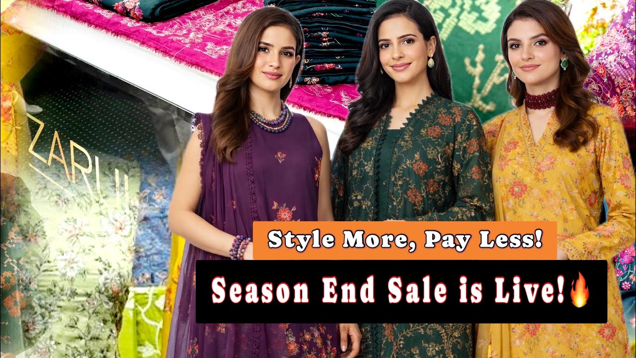 Style More, pay less pakistani dresses karandi 3pc suits with chiffon dupatta End Of Season SALE