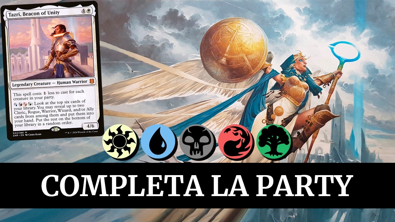 Saca value de criaturas y completa la Party - Tazri, símbolo de la unidad | Brawl MTG Arena