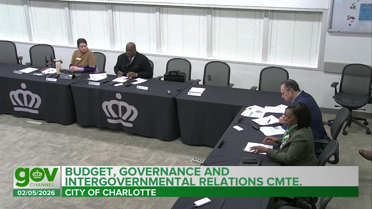 Charlotte City Council Committee Meetings - February 5, 2026