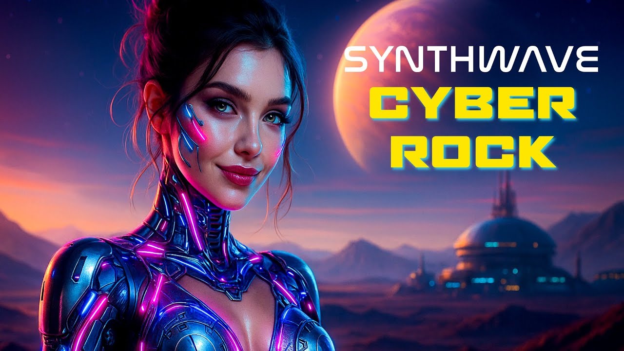 Galactic Outrun - Epic Cinematic Synthwave Rock Odyssey