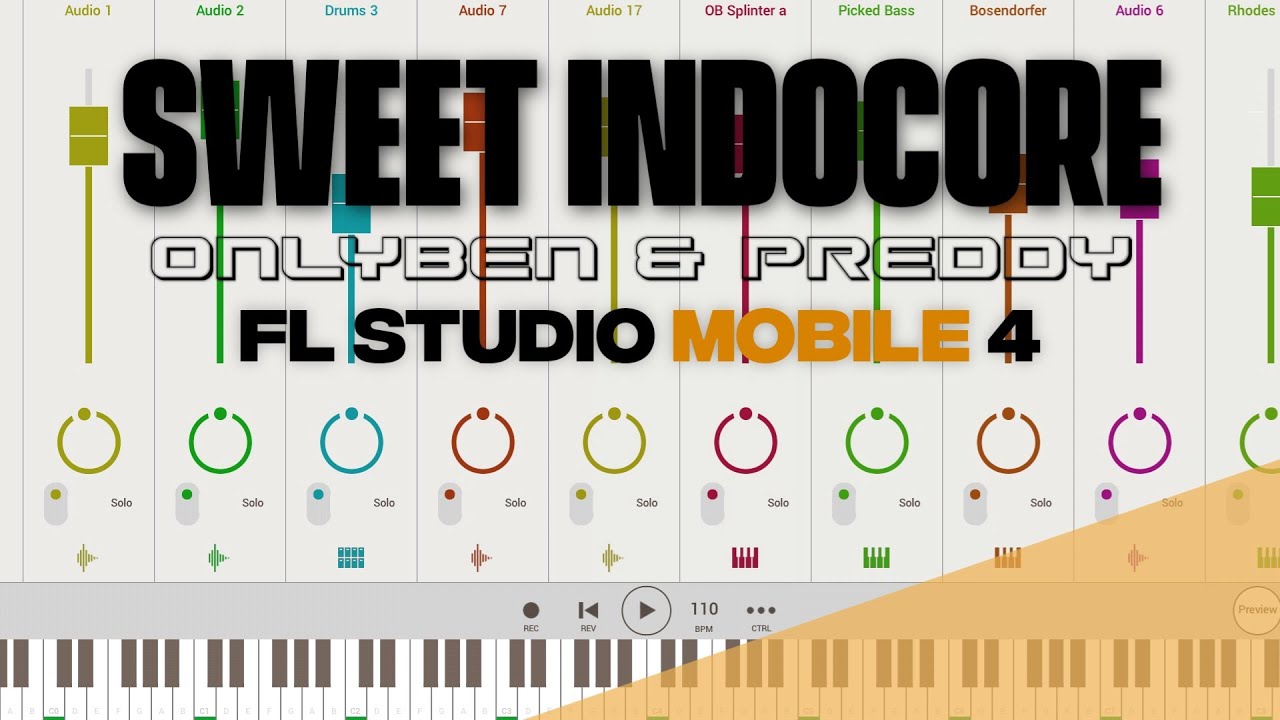 Fl studio mobile 4 | Onlyben & Preddy - sweet indocore (jedag jedug)