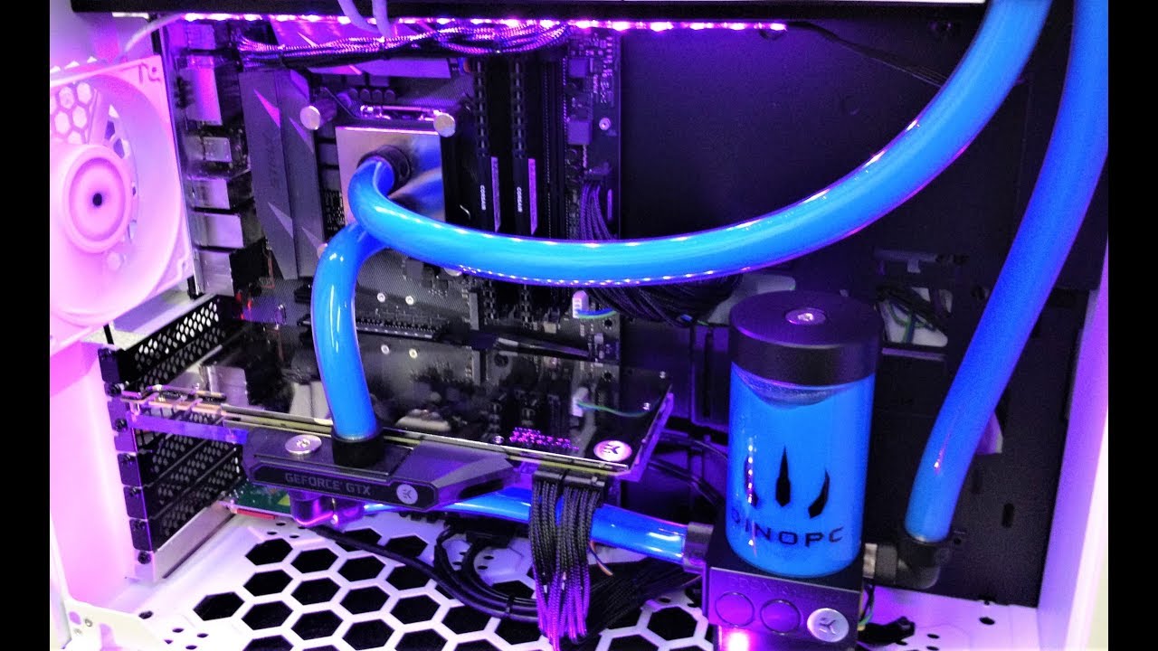 RGB Thermal Paste & We Hate Optical Discs - Dino Build Jan 31st 2018